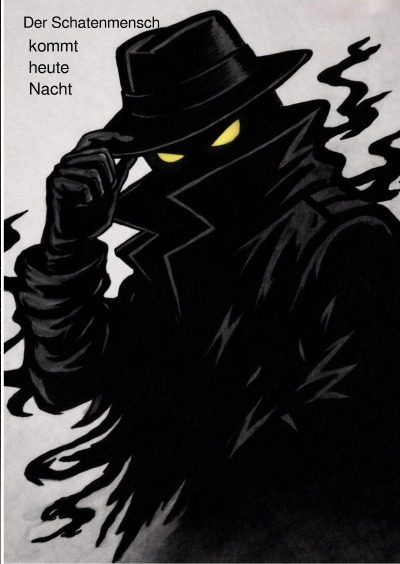 'Cover von Der Schattenmensch kommt heute Nacht Teil I'-Cover