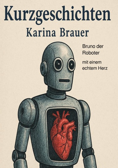 'Cover von Bruno der Roboter mit einem echtem Herz'-Cover