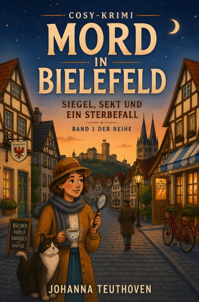 'Cover von MORD IN BIELEFELD – Band 1: Siegel, Sekt und ein Sterbefall'-Cover