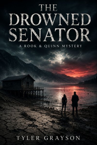 'Cover von The Drowned Senator — A Rook & Quinn Mystery'-Cover