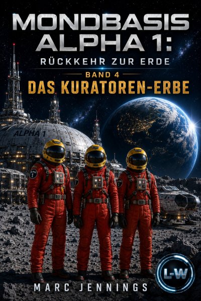 'Cover von MONDBASIS ALPHA 1: RÜCKKEHR ZUR ERDE – Band 4 – Das Kuratoren-Erbe'-Cover