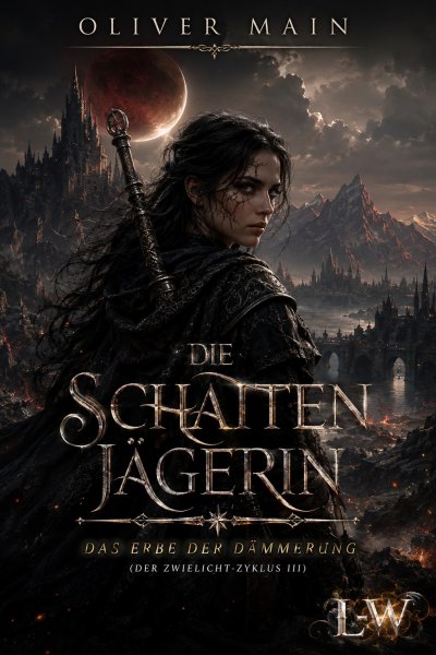 'Cover von Die Schattenjägerin – Das Erbe der Dämmerung (Band 3)'-Cover