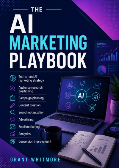 'Cover von The AI Marketing Playbook'-Cover