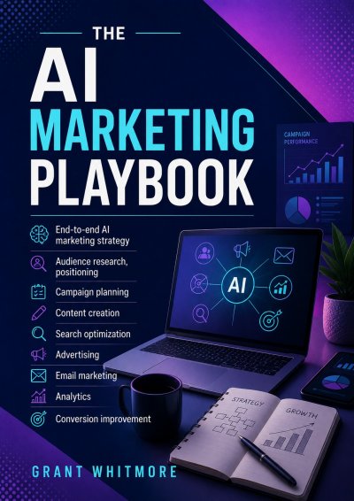 'Cover von The AI Marketing Playbook'-Cover