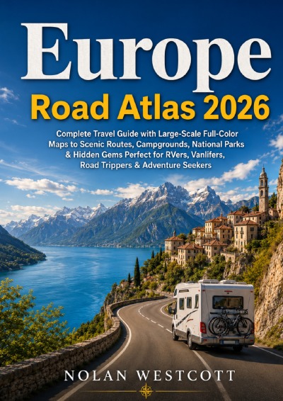 'Cover von Europe Road Atlas 2026'-Cover
