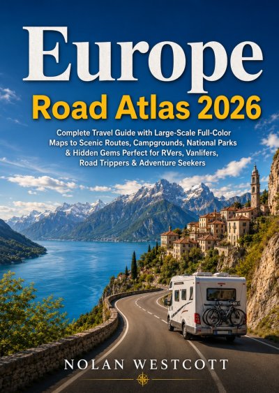 'Cover von Europe Road Atlas 2026'-Cover