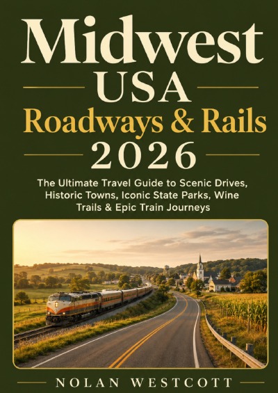 'Cover von Midwest USA Roadways & Rails 2026'-Cover