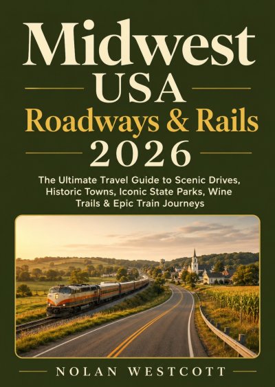 'Cover von Midwest USA Roadways & Rails 2026'-Cover