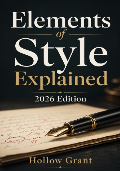 'Cover von Elements of Style Explained 2026 Edition'-Cover
