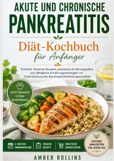 'Cover von akute und chronische pankreatitis diät-kochbuch für anfänger'-Cover