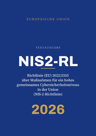 'Cover von NIS2-RL – NIS-2-Richtlinie'-Cover