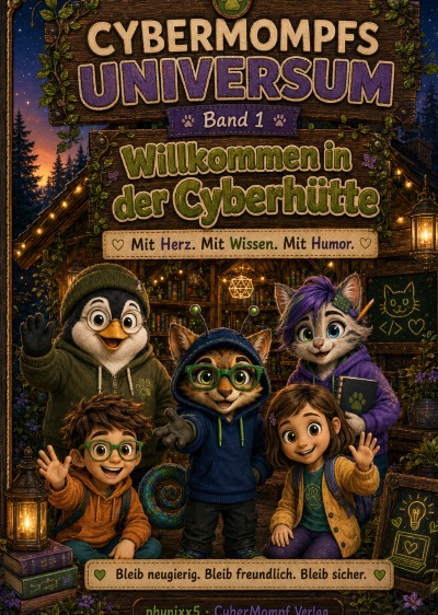 'Cover von CyberMompf Universum Band01'-Cover