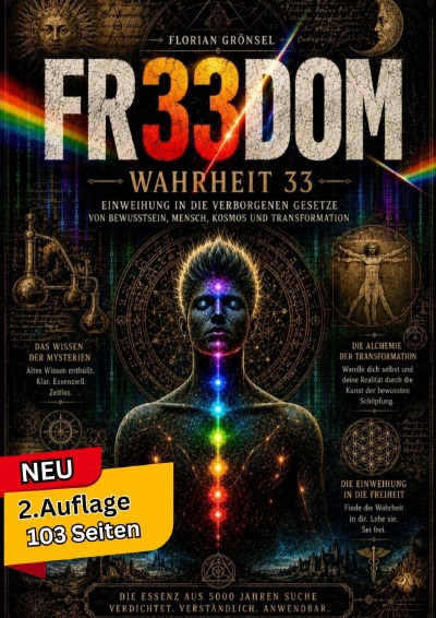 'Cover von FR33DOM – Wahrheit 33 | Auflage 2. (103 Seiten)'-Cover