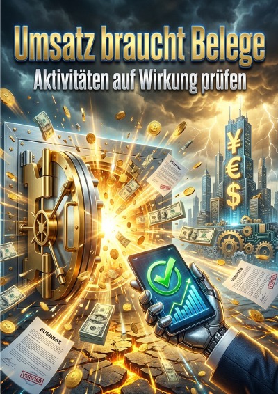 'Cover von Umsatz braucht Belege'-Cover