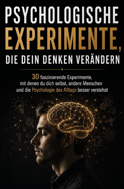 'Cover von Psychologische Experimente, die Dein denken verändern'-Cover