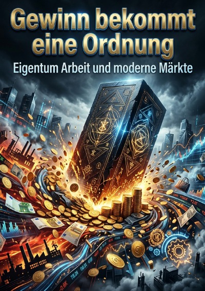 'Cover von Gewinn bekommt eine Ordnung'-Cover