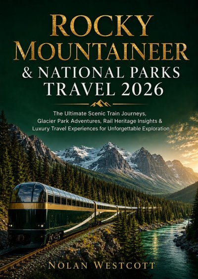 'Cover von Rocky Mountaineer & National Parks Travel 2026'-Cover