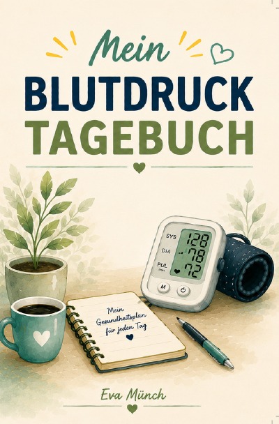 'Cover von Mein Blutdrucktagebuch'-Cover