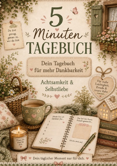 'Cover von 5-Minuten Tagebuch'-Cover