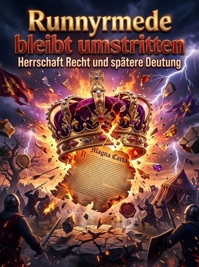'Cover von Runnymede bleibt umstritten'-Cover