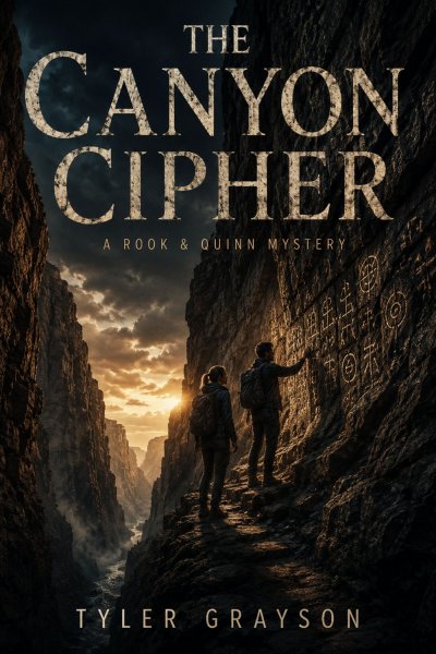 'Cover von The Canyon Cipher — A Rook & Quinn Mystery'-Cover