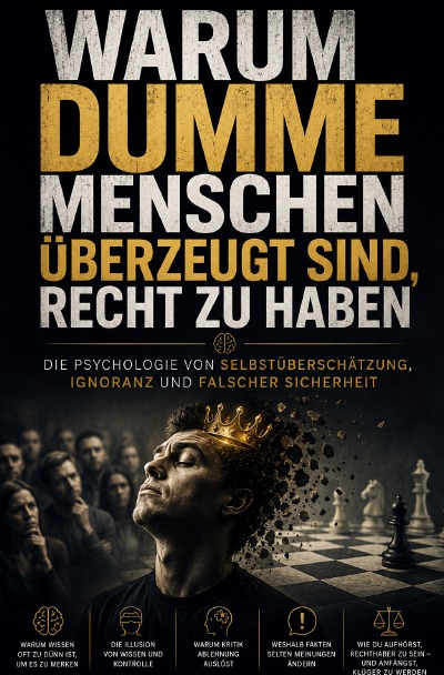 'Cover von Warum dumme Menschen überzeugt sind, recht zu haben'-Cover