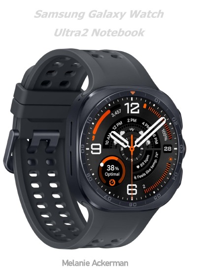 'Cover von Samsung Galaxy Watch Ultra2 Notebook'-Cover