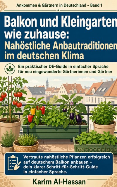 'Cover von Balkon und Kleingarten wie zuhause: Nahöstliche Anbautraditionen im deutschen Klima'-Cover