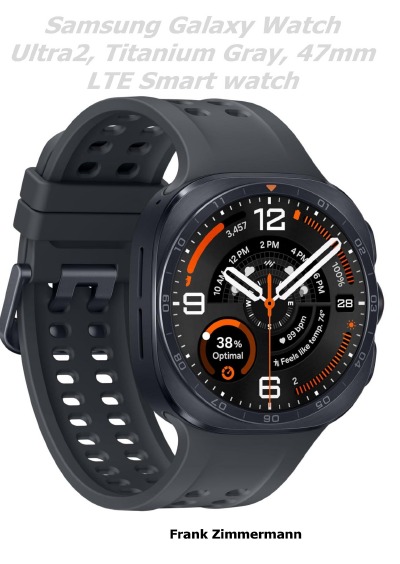 'Cover von Samsung Galaxy Watch Ultra2, Titanium Gray, 47mm LTE Smart watch'-Cover