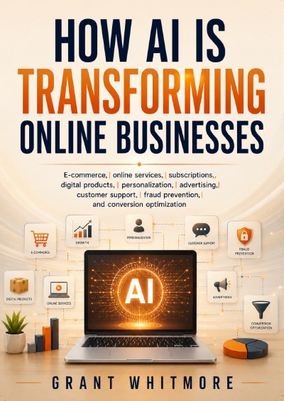 'Cover von How AI Is Transforming Online Businesses'-Cover