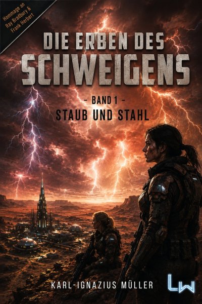 'Cover von Die Erben des Schweigens – Buch 1 von 3 – Staub und Stahl'-Cover