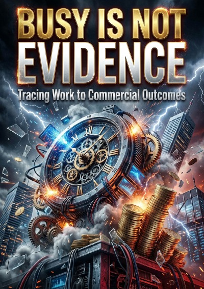 'Cover von Busy Is Not Evidence'-Cover