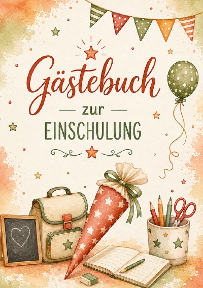 'Cover von Gästebuch zur Einschulung'-Cover