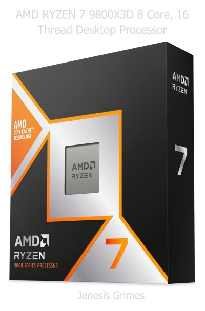 'Cover von AMD RYZEN 7 9800X3D 8 Core, 16 Thread Desktop Processor'-Cover