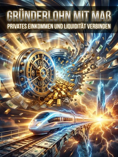 'Cover von Gründerlohn mit Maß'-Cover