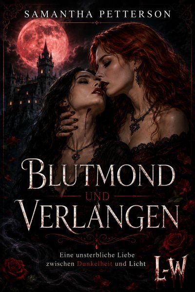 'Cover von Blutmond und Verlangen – Eine unsterbliche Liebe zwischen Dunkelheit und Licht'-Cover