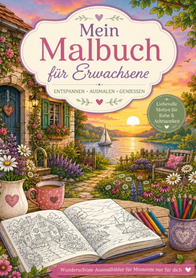 'Cover von Mein Malbuch für Erwachsene'-Cover
