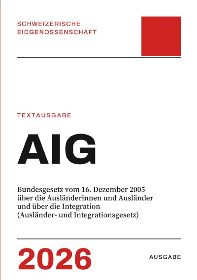 'Cover von AIG – Ausländer- und Integrationsgesetz'-Cover