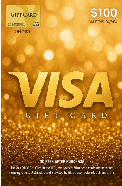 'Cover von Visa $100 Gift Card'-Cover