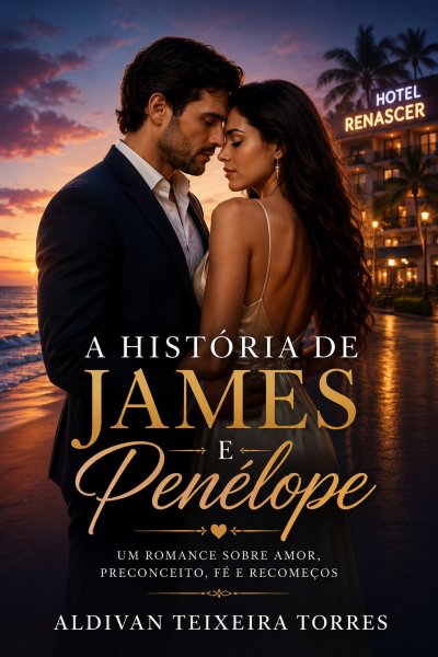 'Cover von A História de James e Penélope'-Cover
