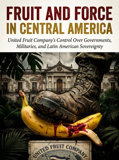 'Cover von Fruit and Force in Central America'-Cover