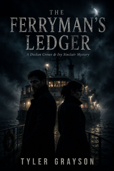 'Cover von The Ferryman’s Ledger — A Declan Crowe & Ivy Sinclair Mystery'-Cover