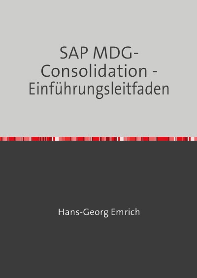 'Cover von SAP Master Data Governance – Consolidation Leitfaden zur Implementierung'-Cover
