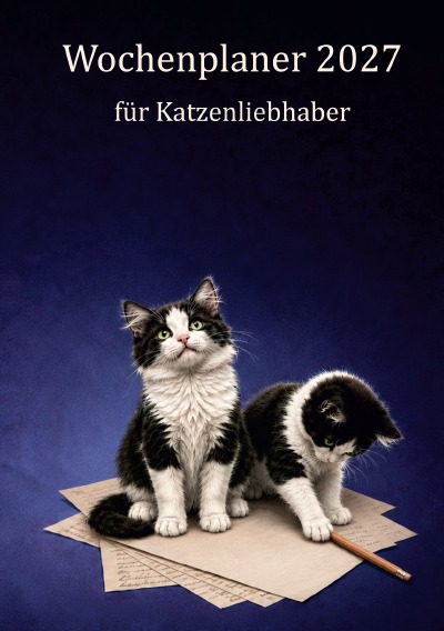 'Cover von Wochenplaner 2027 für Katzenliebhaber'-Cover