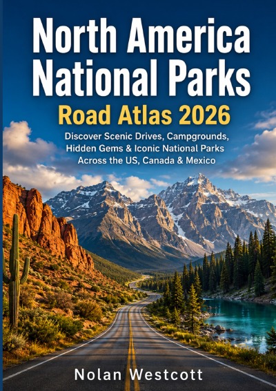 'Cover von North America National Parks  Road Atlas 2026'-Cover
