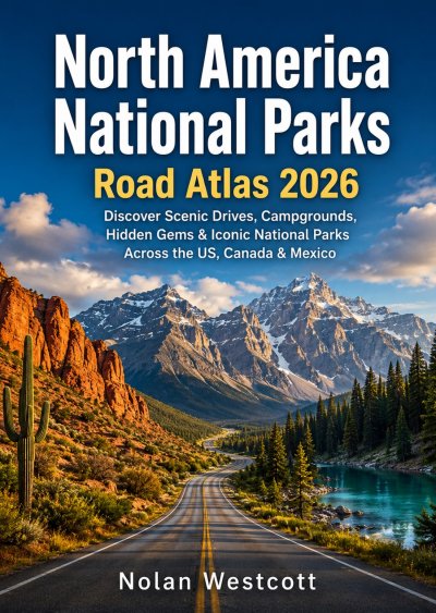 'Cover von North America National Parks  Road Atlas 2026'-Cover