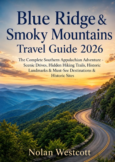 'Cover von Blue Ridge & Smoky Mountains Travel Guide 2026'-Cover