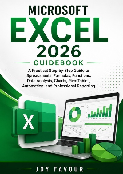'Cover von Microsoft Excel 2026 Guidebook'-Cover