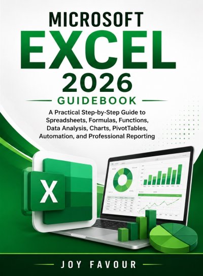 'Cover von Microsoft Excel 2026 Guidebook'-Cover