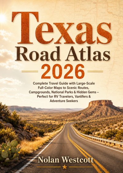 'Cover von Texas Road Atlas 2026'-Cover